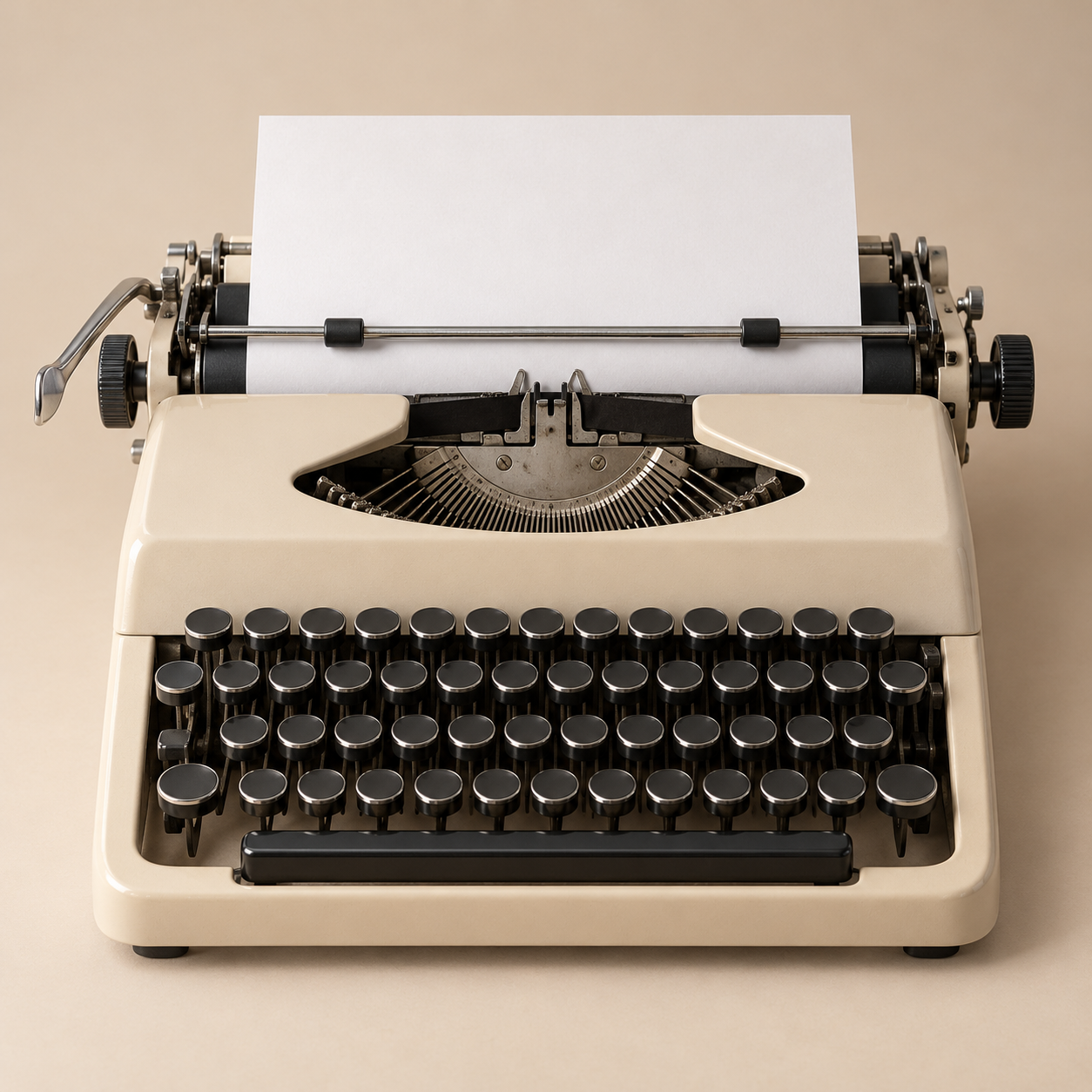 Folio portable typewriter
